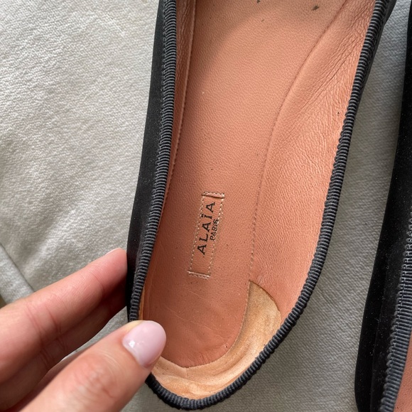 ALAIA BALLERINA FLATS - Picture 2 of 9